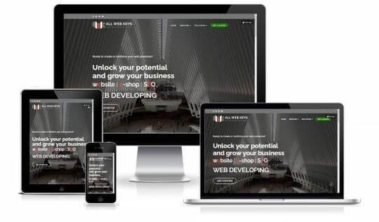 web development page