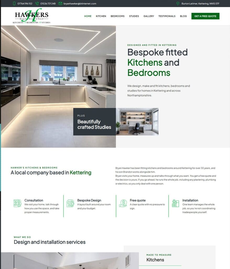 Hawker’s Kitchens & Bedrooms